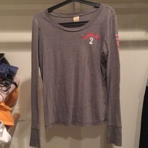 Hollister Gray Long Sleeve